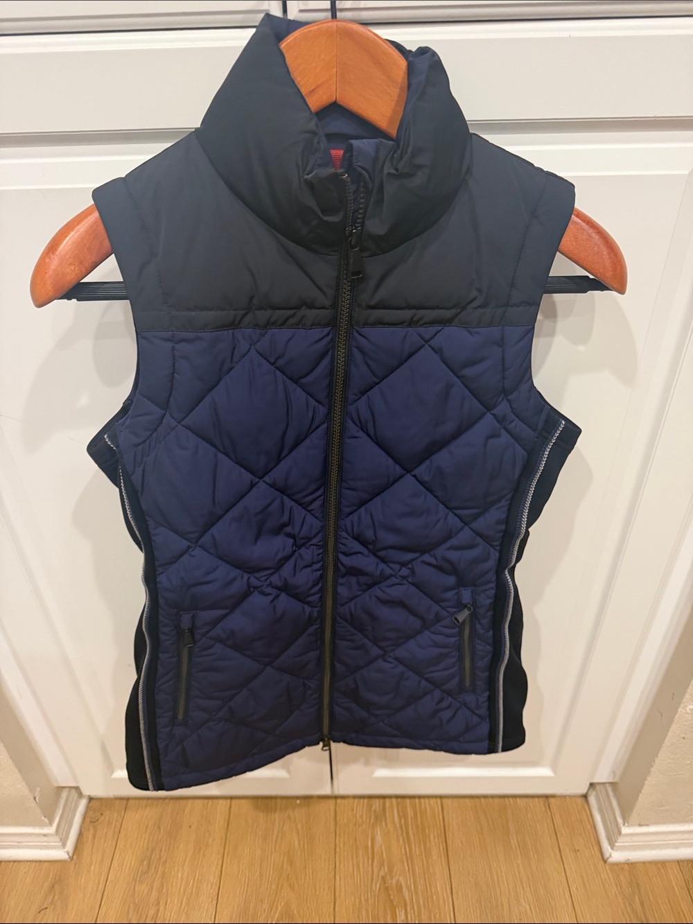 Alp N Rock Navy and Black Long Vest